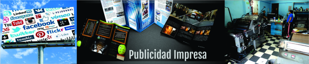 Publicidad, sitios web, imprentas, diseño grafico